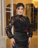 پیراهن ماکسی مجلسی مخمل مدل پارمیس