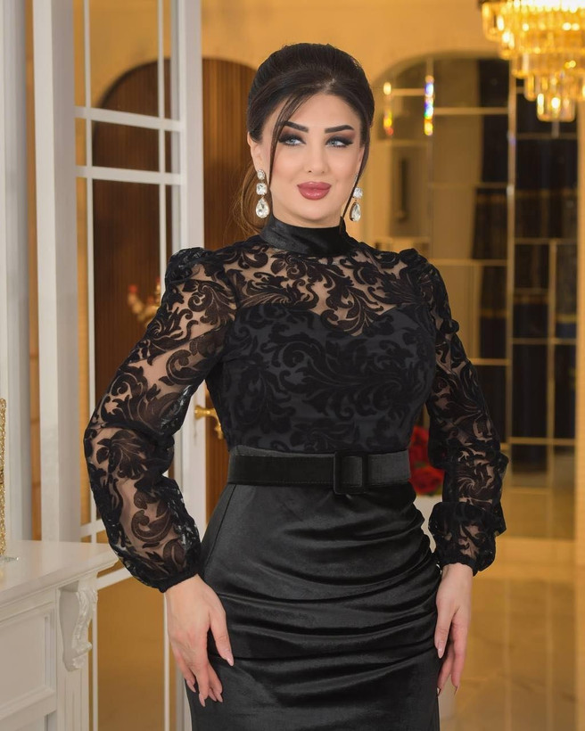 پیراهن ماکسی مجلسی مخمل مدل پارمیس