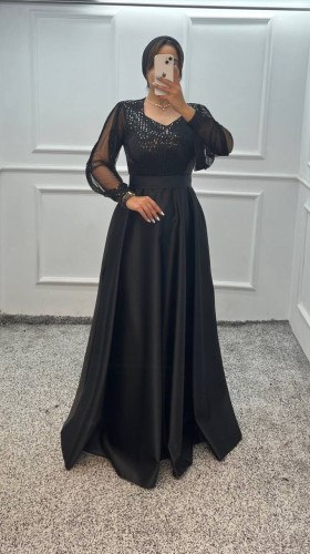 پیراهن ماکسی مجلسی مدل سولینا