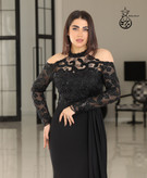 پیراهن ماکسی مجلسی مدل ترلان