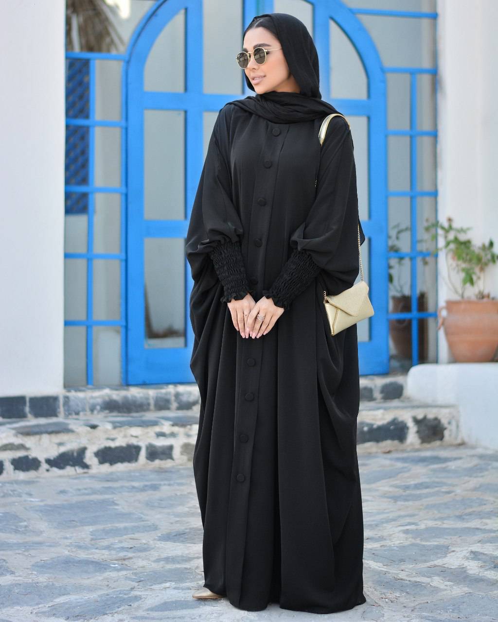مانتو عبایی طیلا