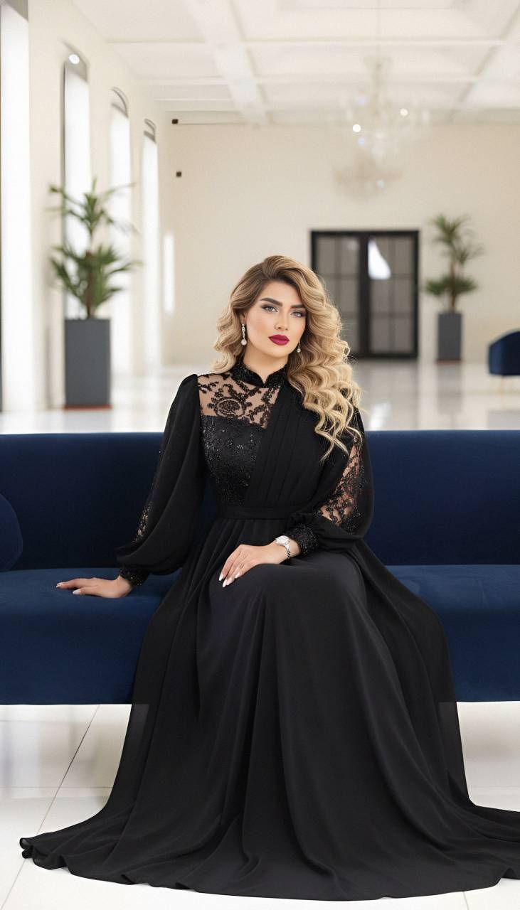 پیراهن ماکسی مجلسی مدل گلرخ