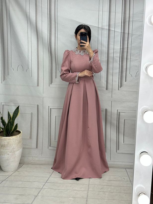 پیراهن ماکسی مجلسی مدل حنا