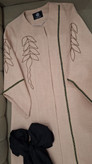 مانتو گلدوزی شده قواره دار