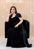 پیراهن ماکسی مجلسی مدل مروارید