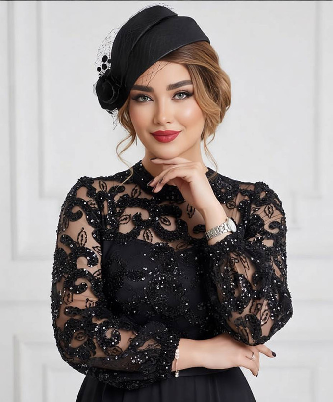 پیراهن ماکسی مجلسی مدل مهوا