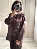 کت و شلوار گلدوزی مدل الینا