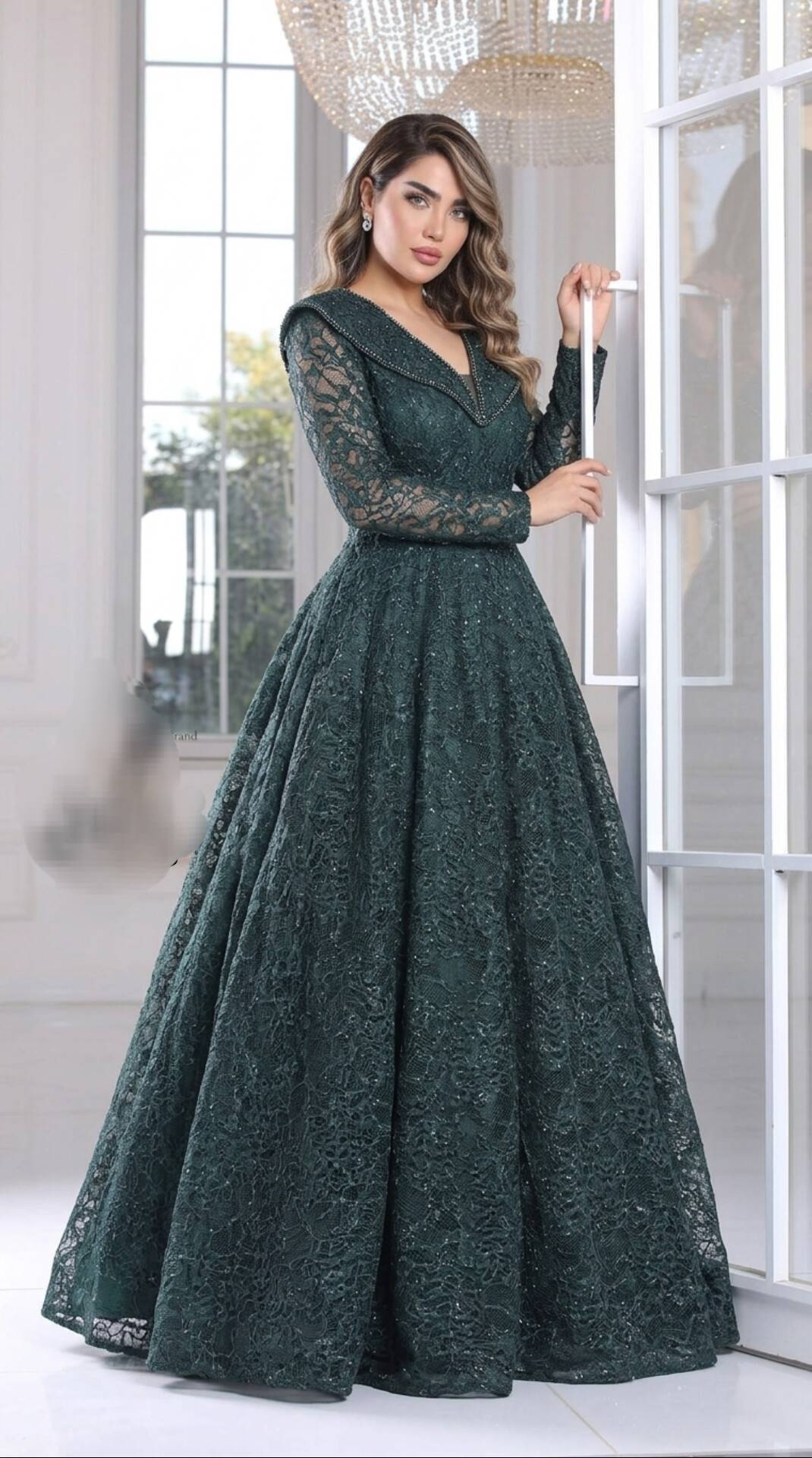 پیراهن ماکسی مجلسی مدل سایه