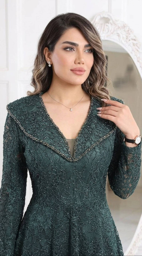 پیراهن ماکسی مجلسی مدل سایه