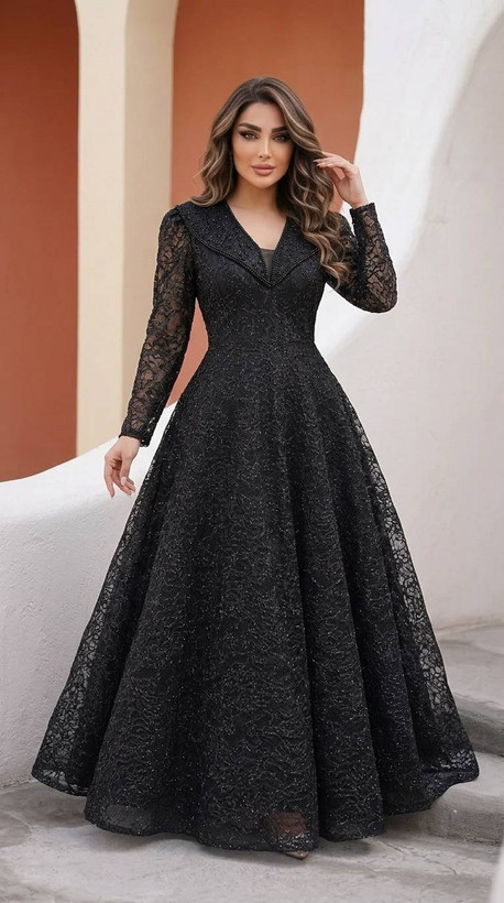 پیراهن ماکسی مجلسی مدل سایه
