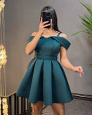 پیراهن کوتاه ماکسی مجلسی مدل ستاره