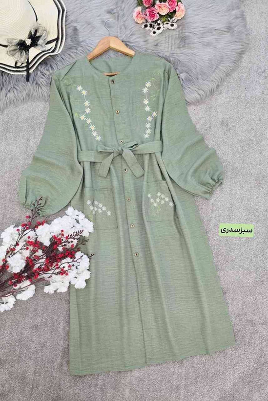 مانتو گلدوزی نهال