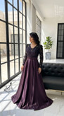پیراهن ماکسی مجلسی مدل یاسمن
