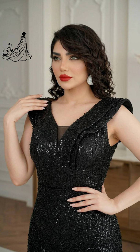 پیراهن ماکسی مجلسی مدل شیما