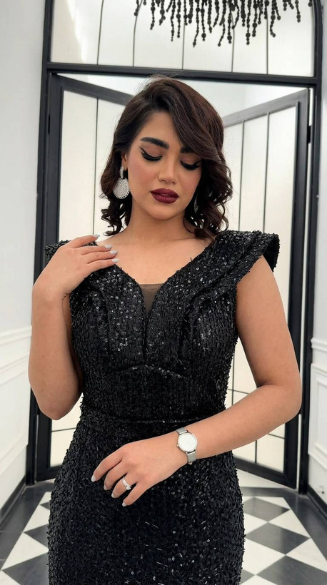 پیراهن ماکسی مجلسی مدل شیما