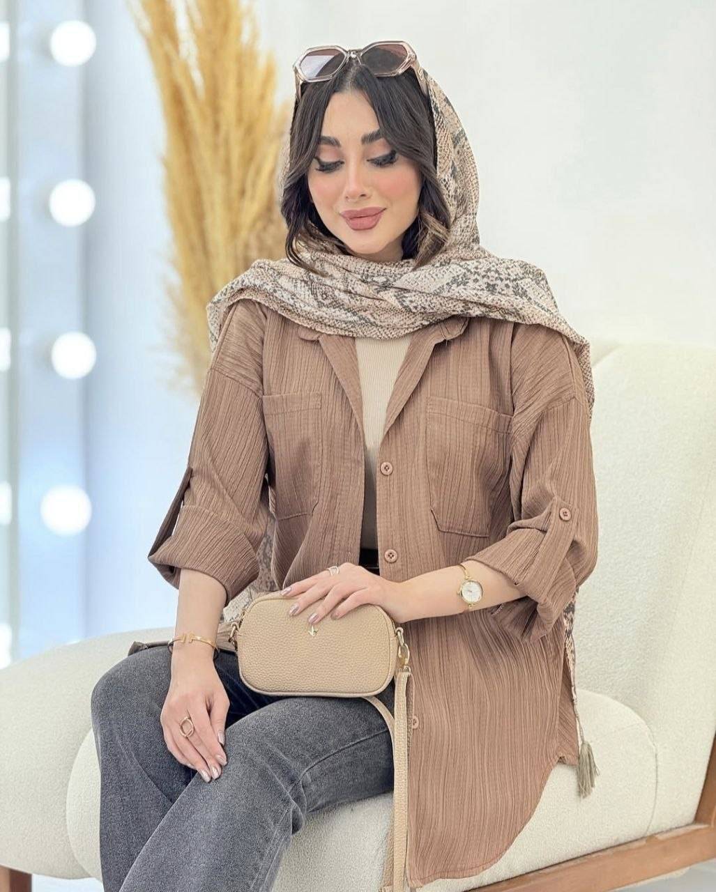 شومیز کراش پاگن دار