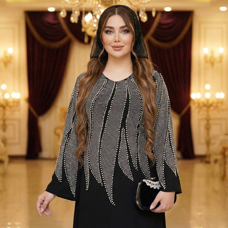 پیراهن ماکسی مجلسی مدل نازنین