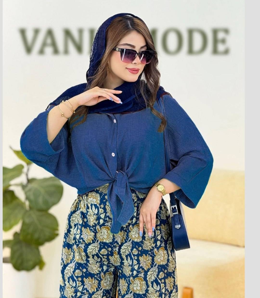 شومیز گره تک