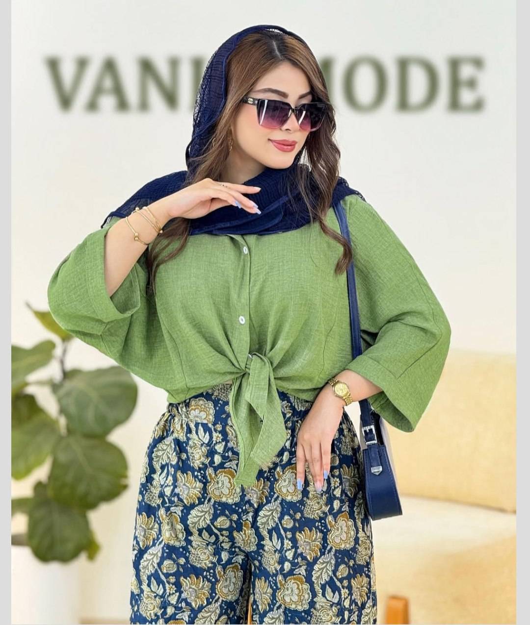 شومیز گره تک