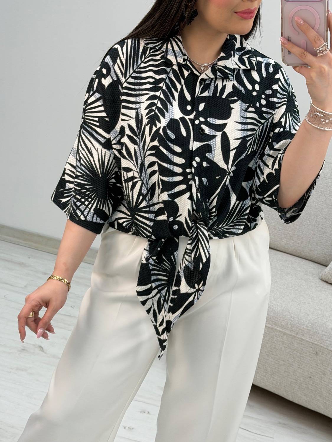 شومیز گره ای افسون
