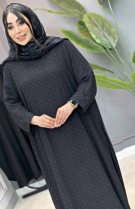 مانتو عبایی محرمی مدل نگین