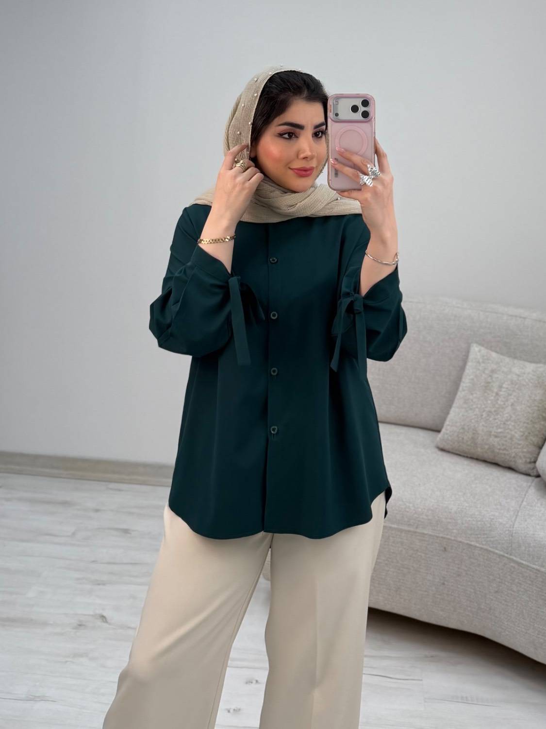 شومیز گره ای ساحل