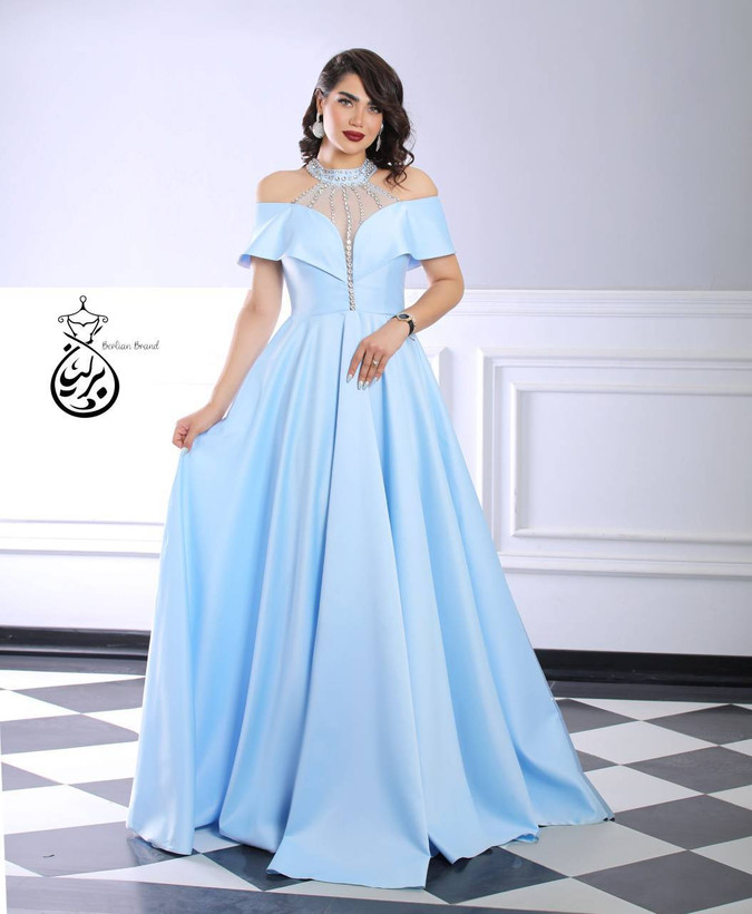پیراهن ماکسی مجلسی مدل نهال