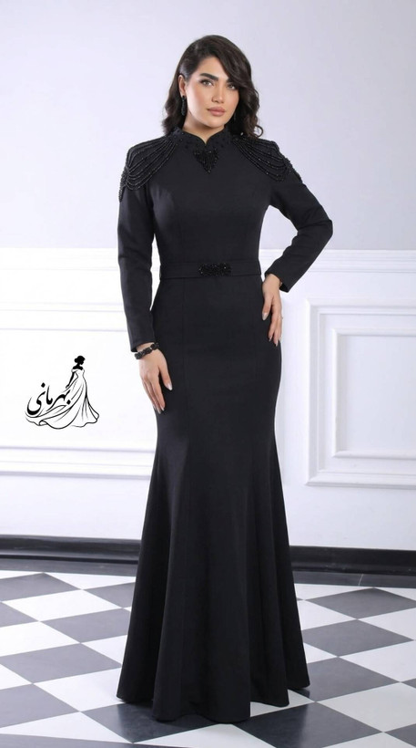 پیراهن ماکسی مجلسی مدل سوگند