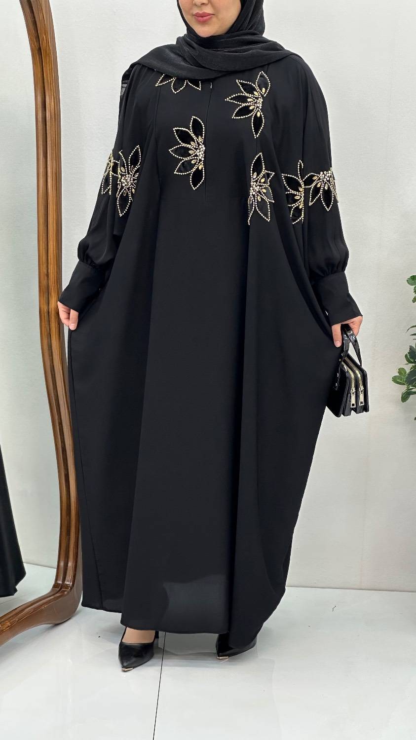 مانتو عبایی یاسمن