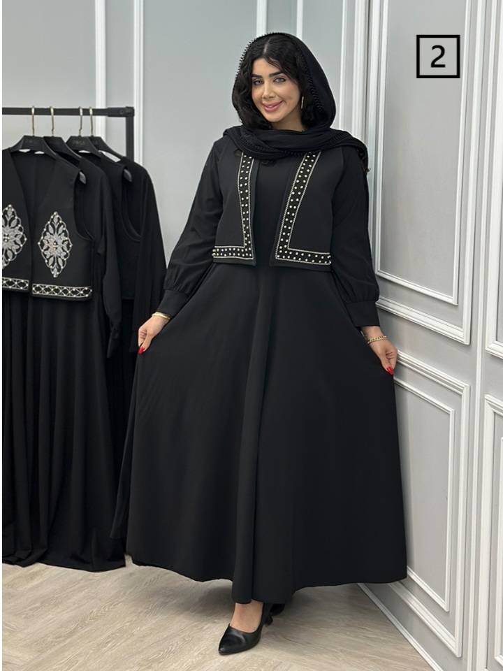 ست دوتیکه ژیله و پیراهن مدل سهیلا
