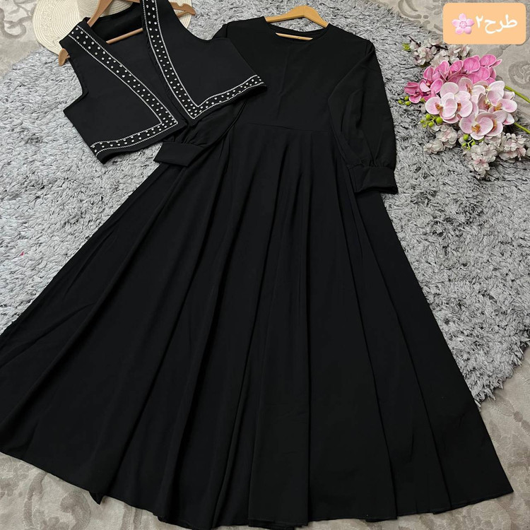 ست دوتیکه ژیله و پیراهن مدل سهیلا