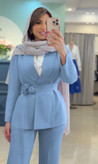 کت شلوار گل رز