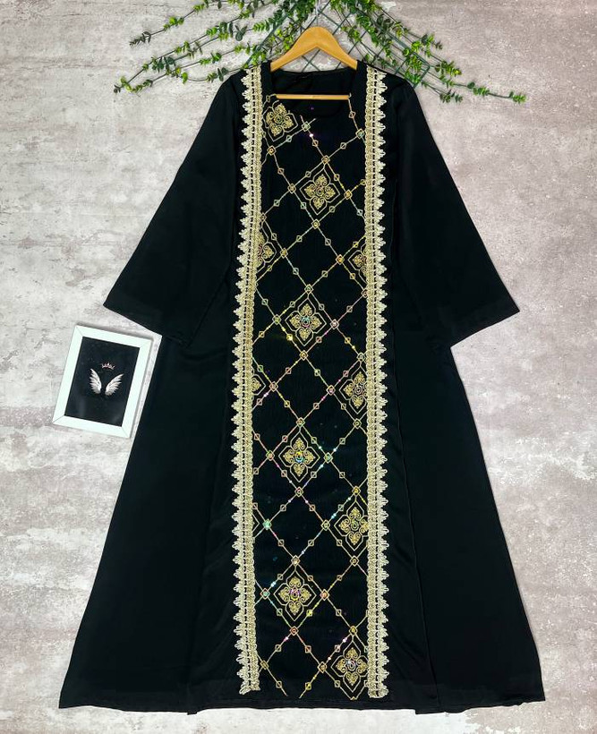 مانتو عبایی زرین