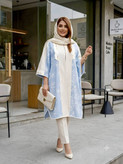 مانتو پانچ سوزن دوزی