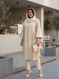 مانتو پانچ سوزن دوزی