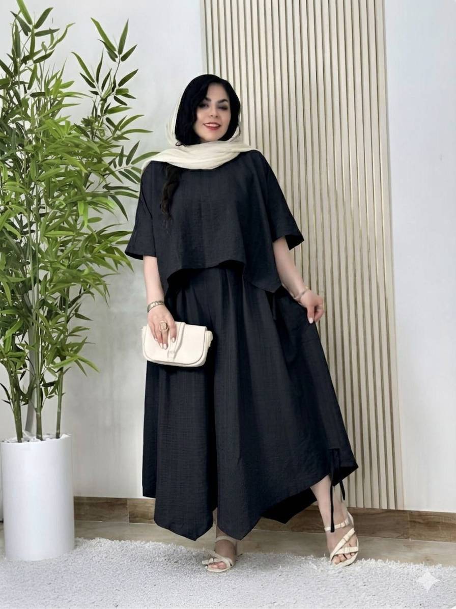 ست تونیک شلوار دامنی