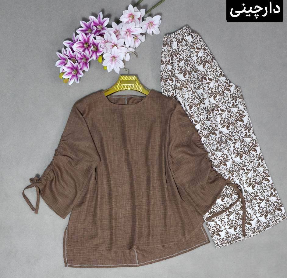 تونیک شلوار فلورا