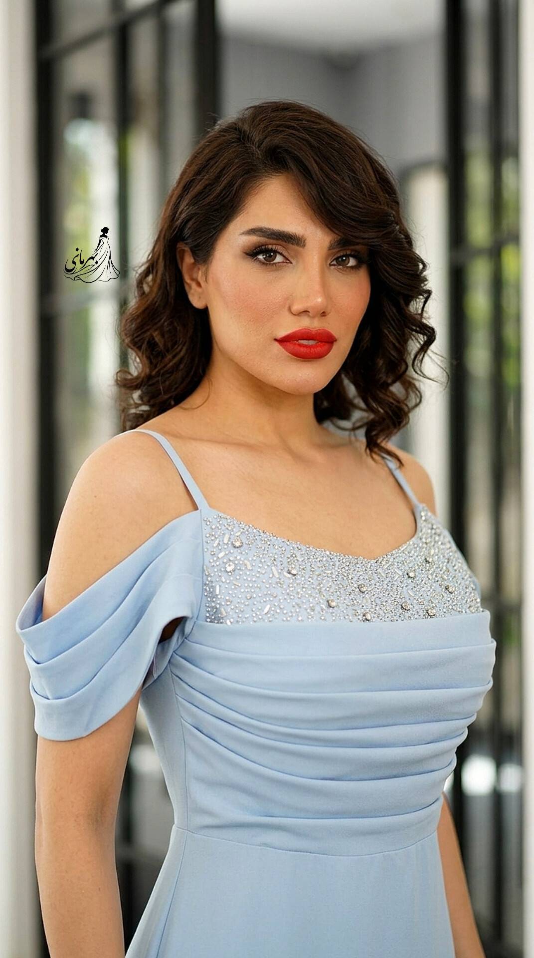 پیراهن ماکسی مجلسی مدل شیوا