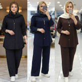 مانتو شلوار بسکوییتی
