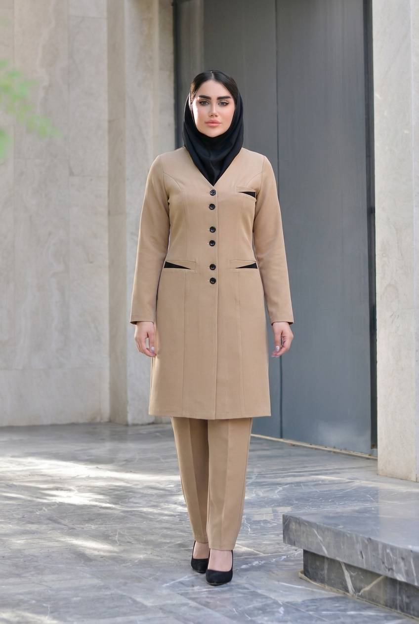 مانتو شلوار اداری تینا