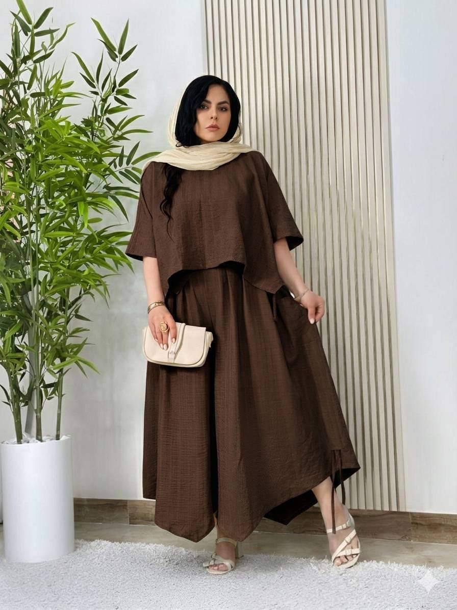 ست پانچ و دامن زرنگار