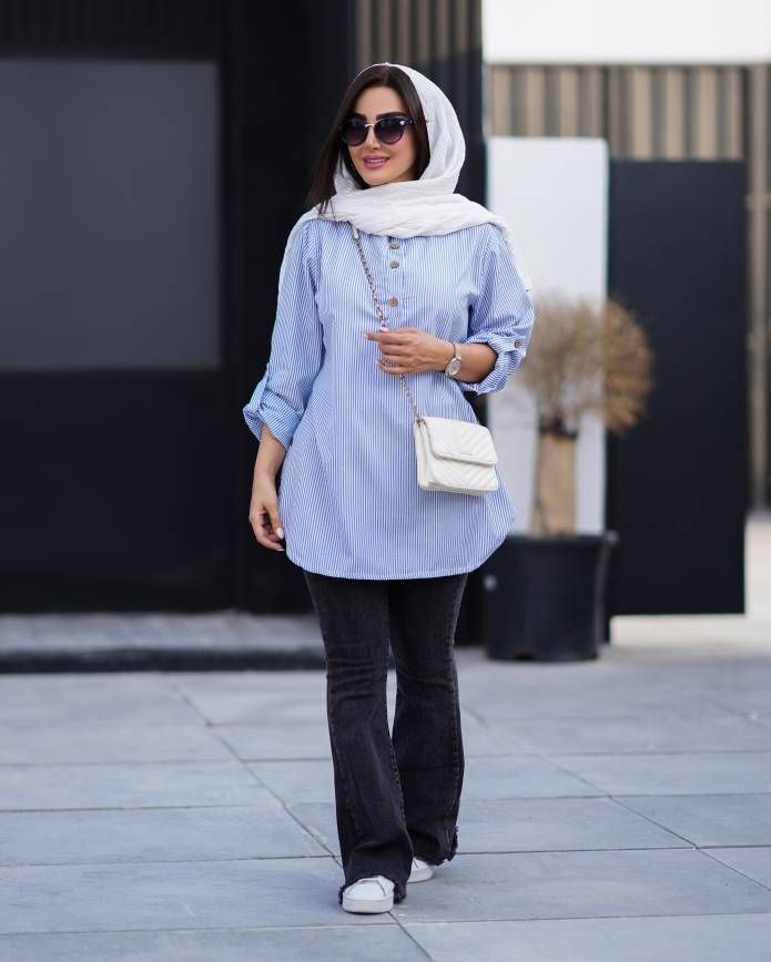 شومیز مانتویی مینا
