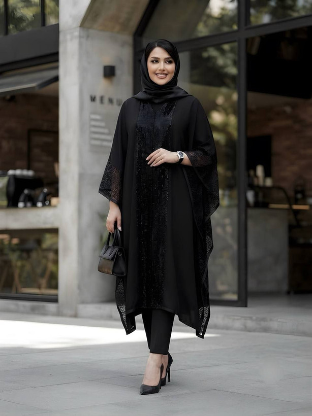 مانتو پانچ عبایی