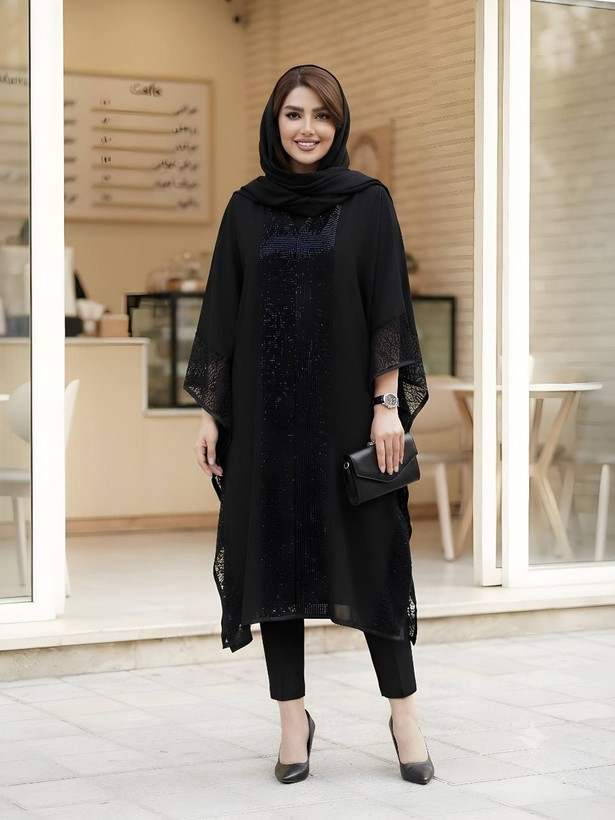 مانتو پانچ عبایی