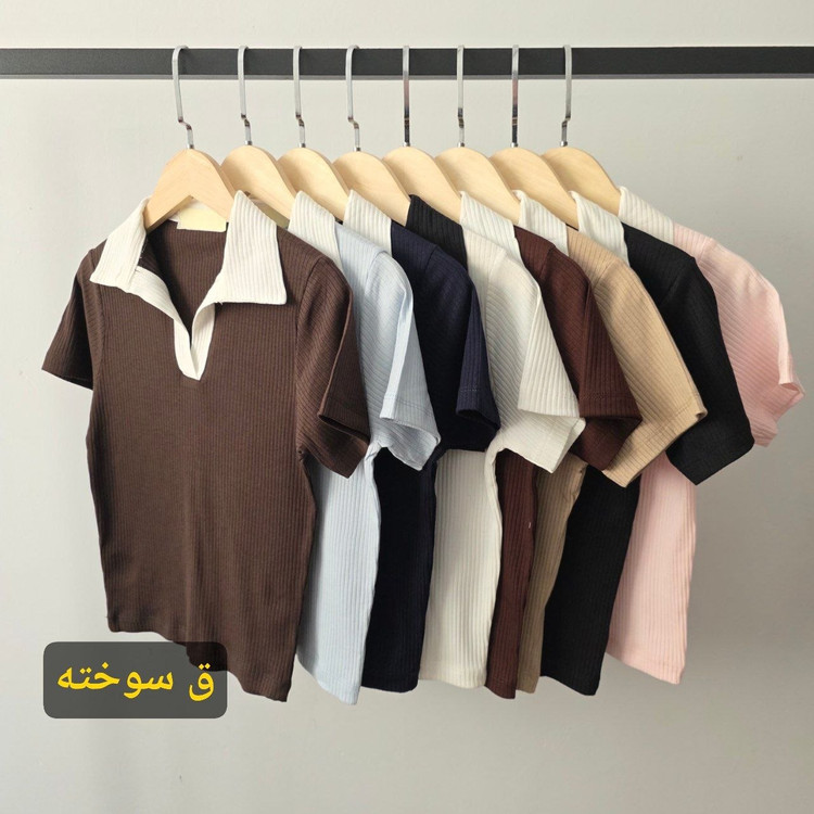 پولوشرت پنبه کرکره ای
