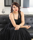 پیراهن ماکسی مجلسی مدل ماه