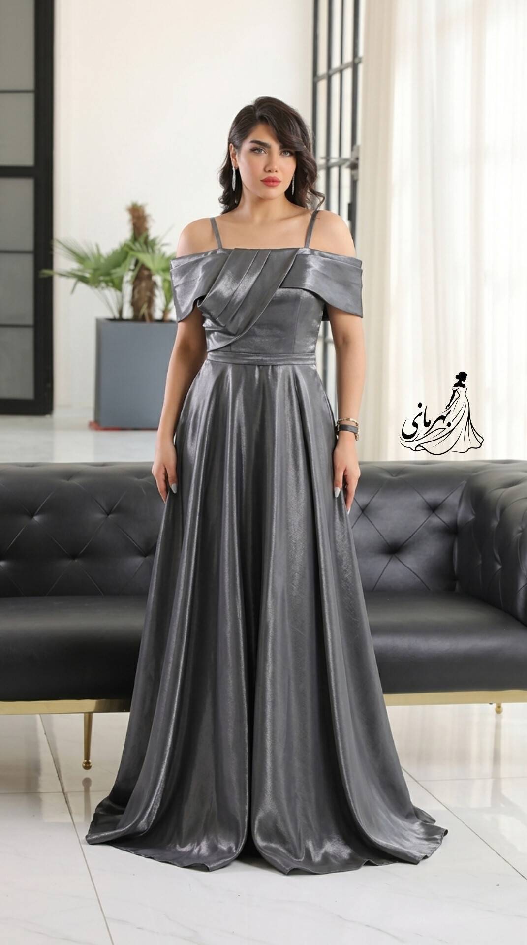 پیراهن ماکسی مجلسی مدل شیرین