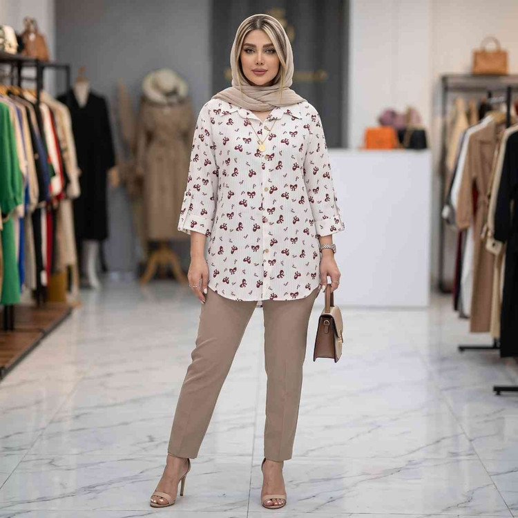 شومیز مانتویی دنیز