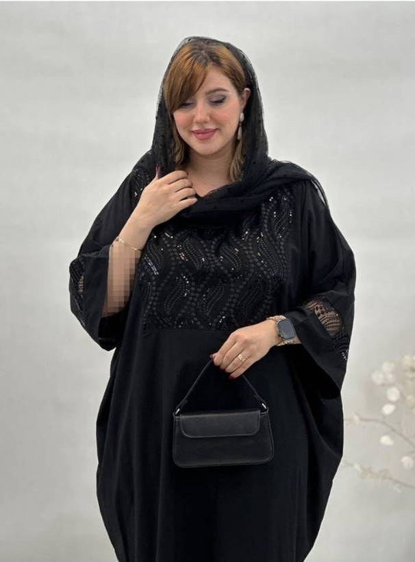 پیراهن عبایی مجلسی یاغمور