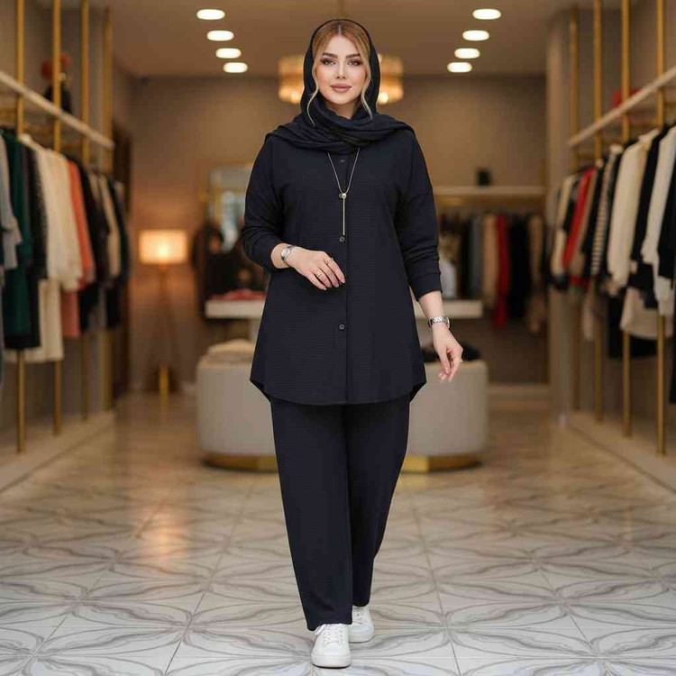 مانتوشلوار مراکشی بسکوییتی جیران